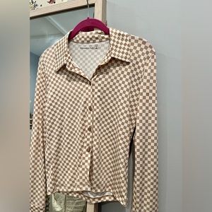 Abercrombie & Fitch Checkered Button Down